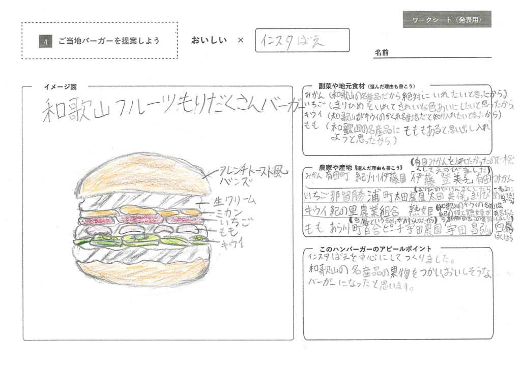 那智勝浦町立下里小学校にて、株式会社モスフードサービスと遠隔授業を実施しました。